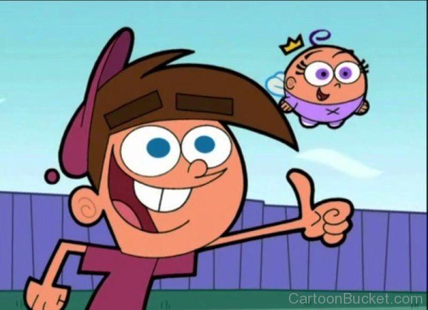 Timmy Turner And Poof-tr422