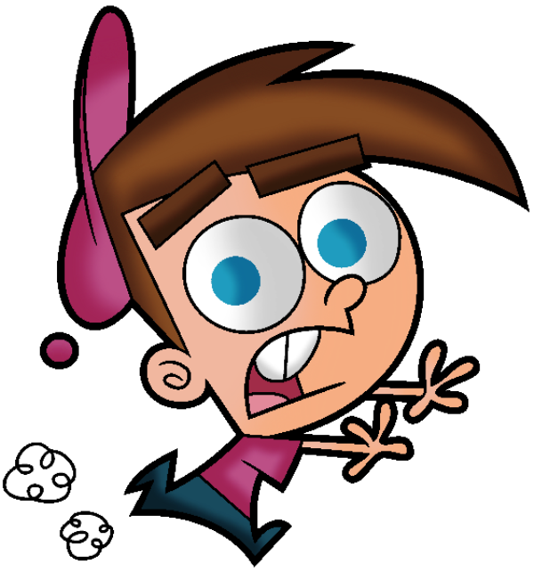 Timmy Turner Looking Scared-tr438