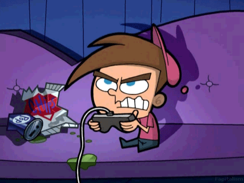 Timmy Turner Playing Video Game-tr445