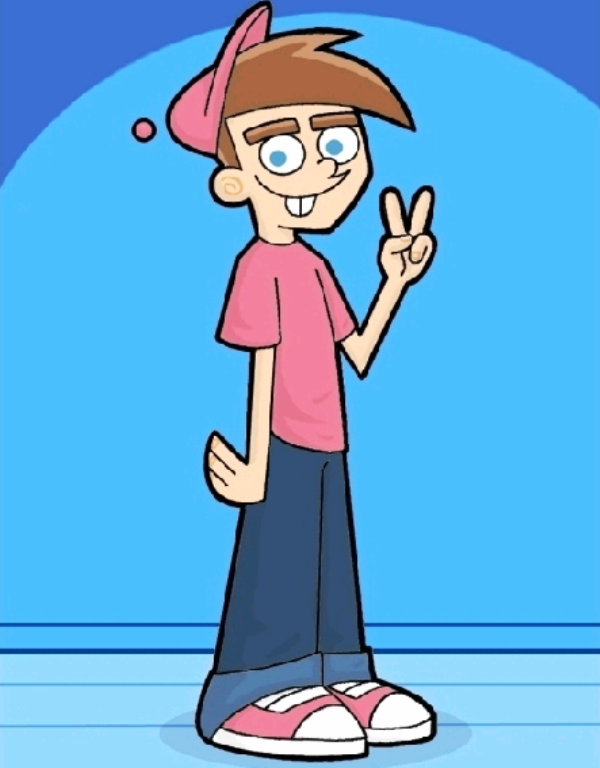 Timmy Turner Showing Victory Sign-tr447