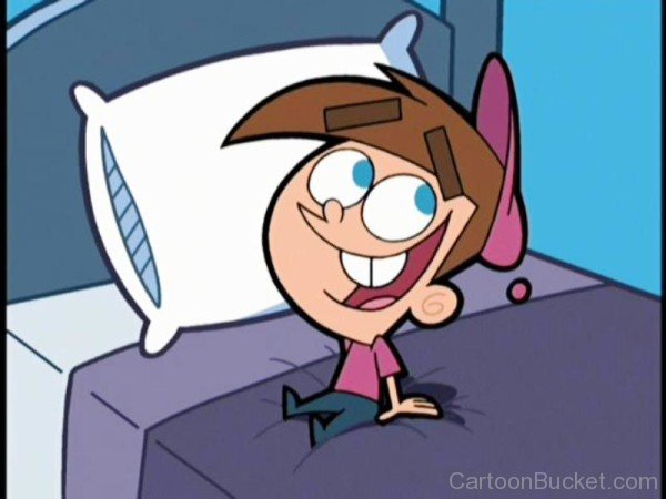 Timmy Turner Sitting On His Bed-tr448