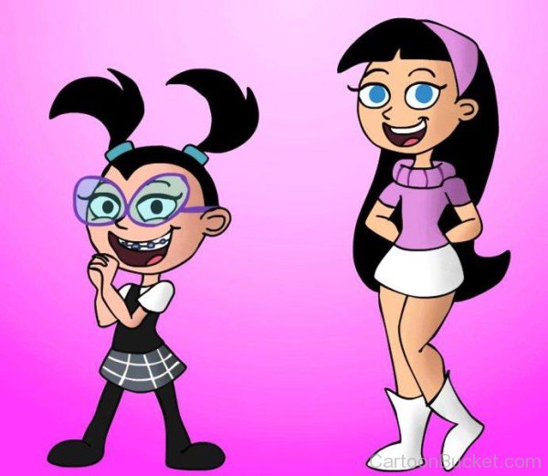 Trixie Tang And Tootie Looking Happy-pmn652