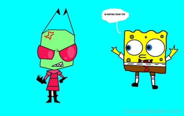Zim And Spongebob-plj617