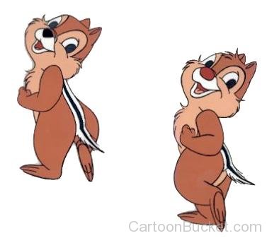 Chip And Dale Walking Away-lk45626