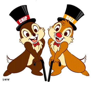 Chip And Dale Wearing Cap-lk45606