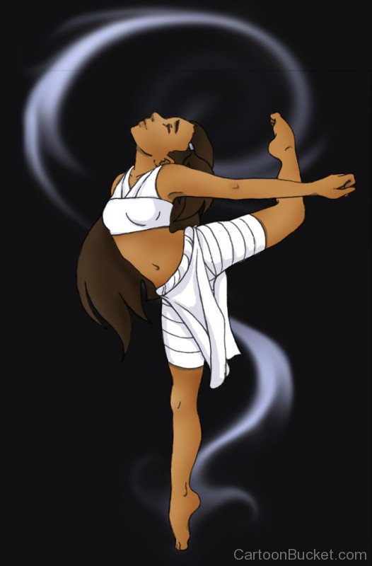 Dancing Image Of Katara-as96303