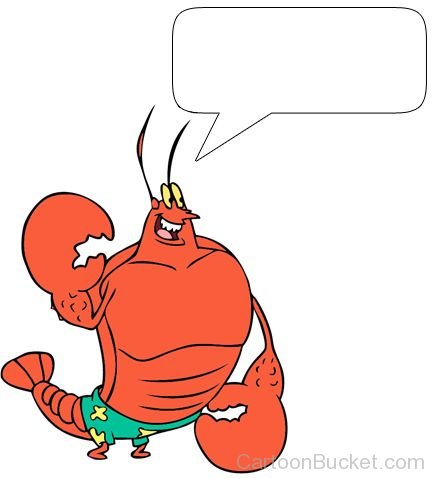 Happy Larry The Lobster-fg45613