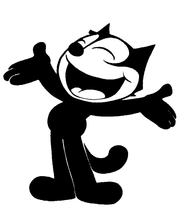 Laughing Felix The Cat-ys56305