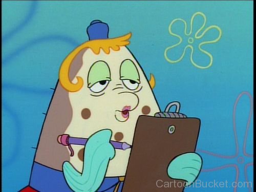 Mrs. Puff Writing On Cardb Board-gh78309