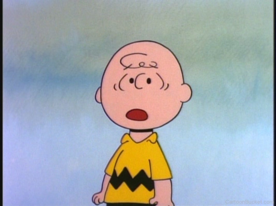 Shocked Image Of Charlie Brown.