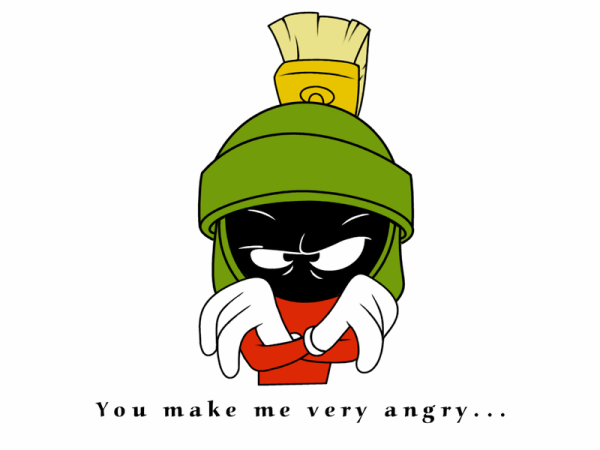Angry Marvin The Martian-tbr5401