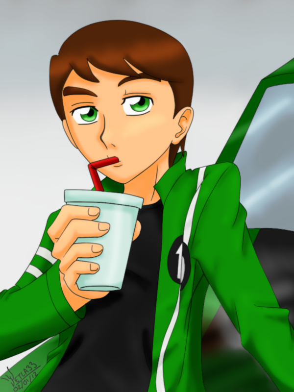 Ben Drinking Energy Drink-ysw209