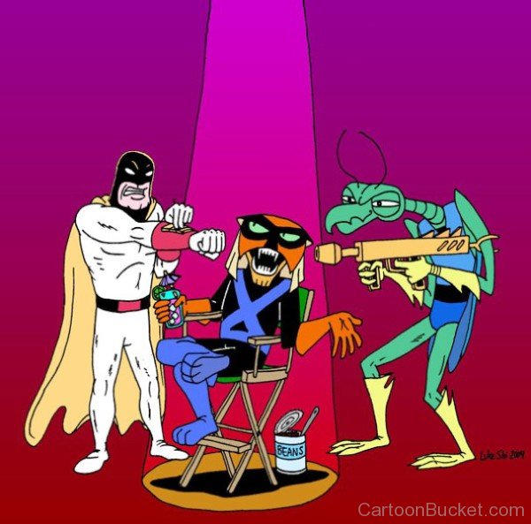 Brak With Zorak And Space Ghost-mba115