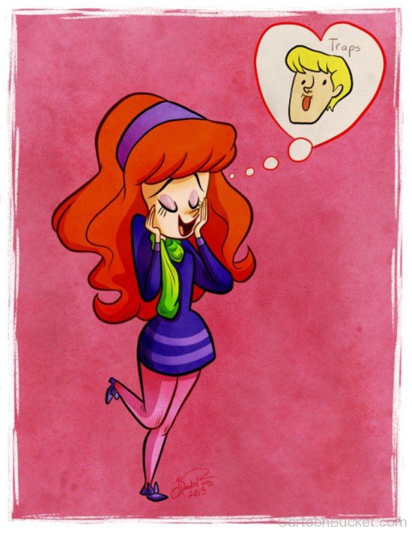 Daphne Blake Thinking About Fred-rjs4741