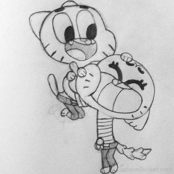 Drawing Of Gumball Watterson-rqh606