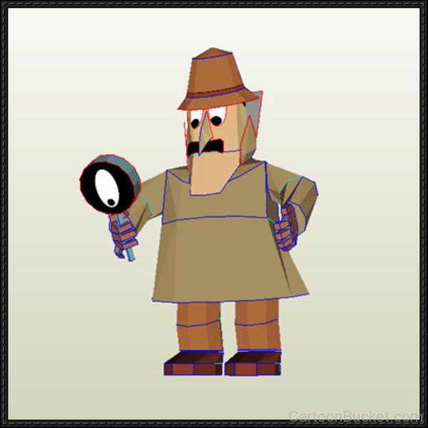 Frame Picture Of Inspector Clouseau-tmf9302