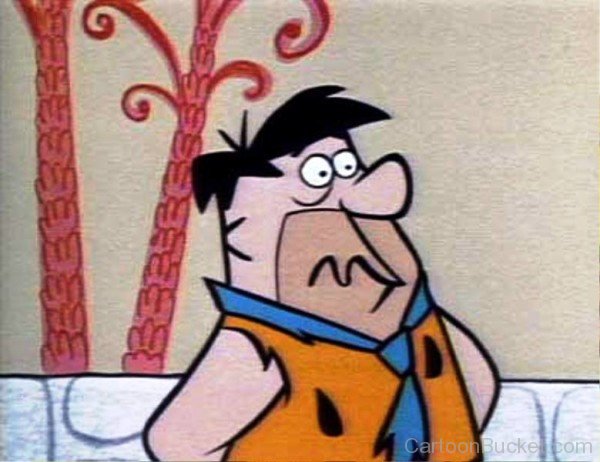 Fred Flintstone Looking Shocked-tgd221