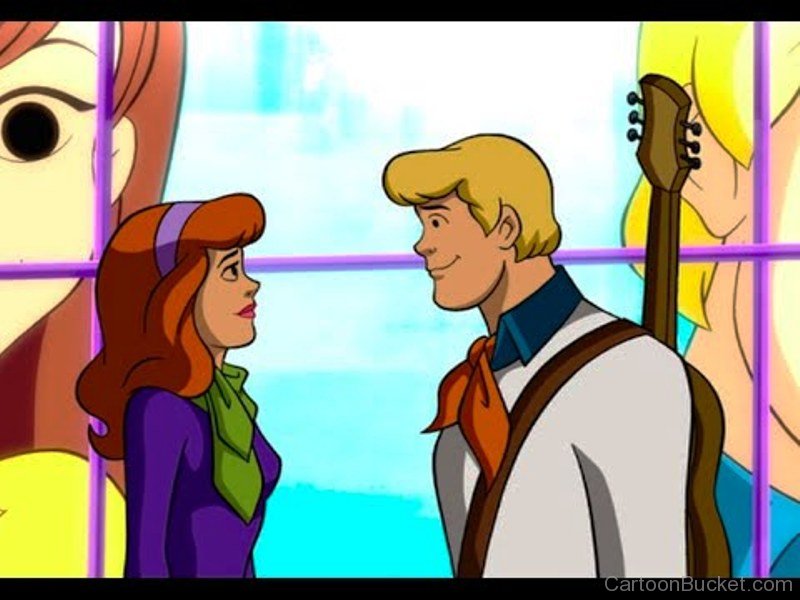 Fred Jones And Daphne Blake Looking Eachother
