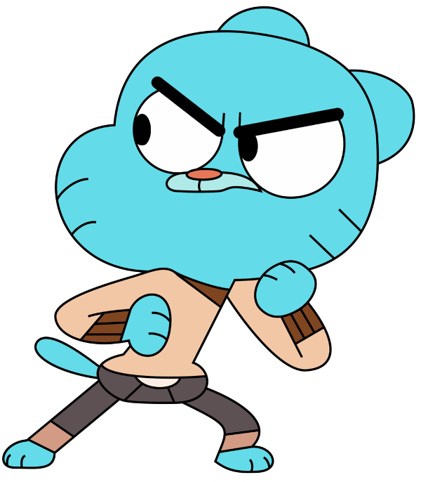 Gumball Watterson In Action Mood-rqh626