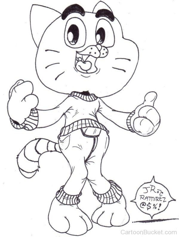Gumball Watterson Sketch-rqh641