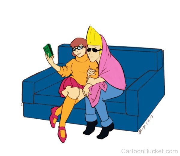 Johnny Bravo And Velma-ube413