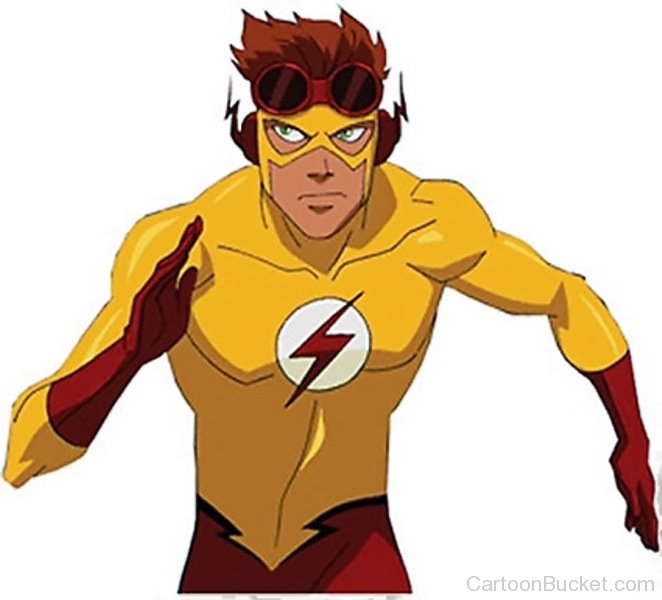 Kid Flash Running