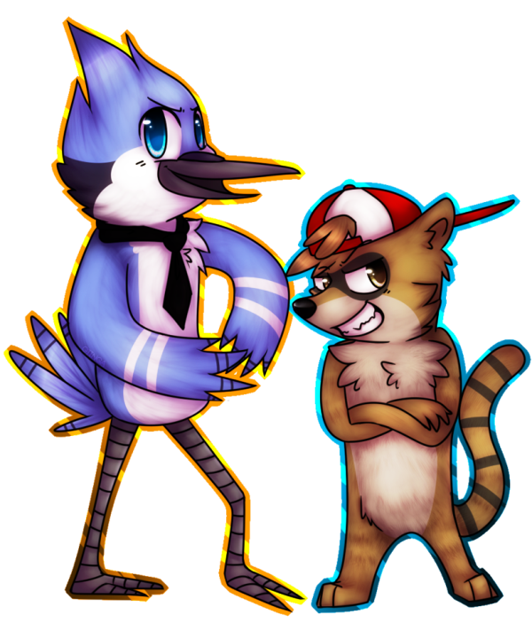 Little Mordecai And Rigby-YDB512