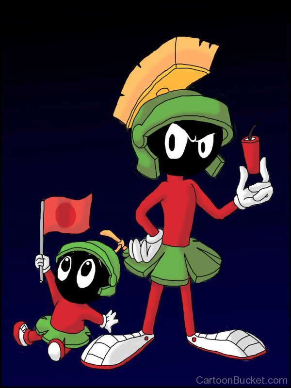 Marvin The Martian And Baby Marvin-tbr5418