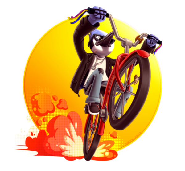 Mordecai Riding Bicycle-YDB550