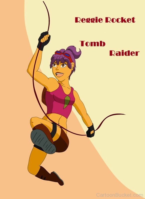 Reggie Rocket Tomb Raider-am526