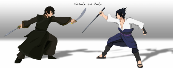 Sasuke And Zuko-wm244