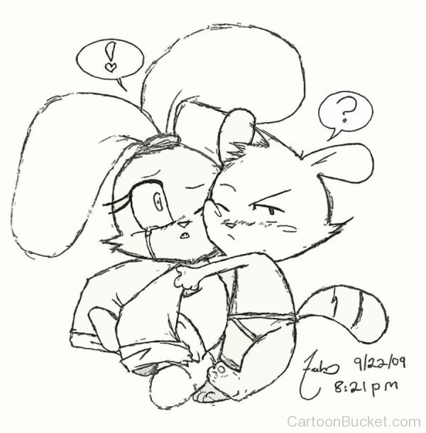 Sketch Of Panini And Chowder-ehy552