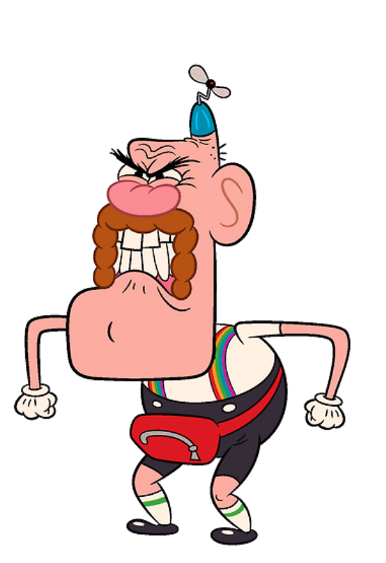 Uncle Grandpa Looking Angry-tca2332