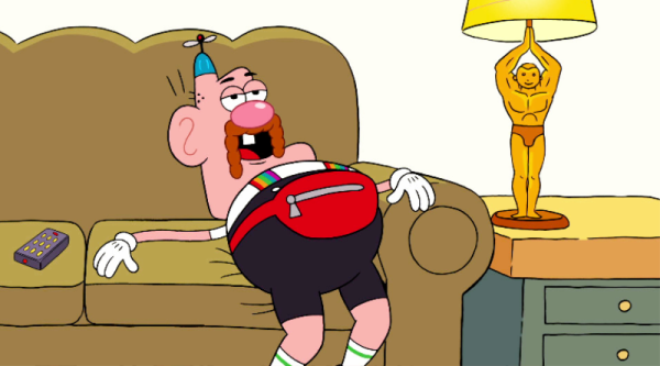 Uncle Grandpa Looking Tired-tca2341