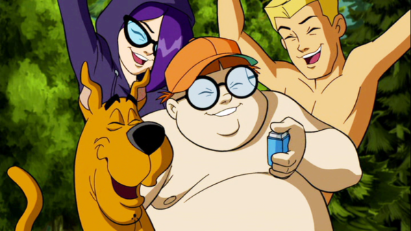 Ccooby Doo And His Friends In Happy Mood