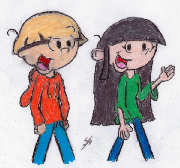 Drawing Of Kuki And Velly