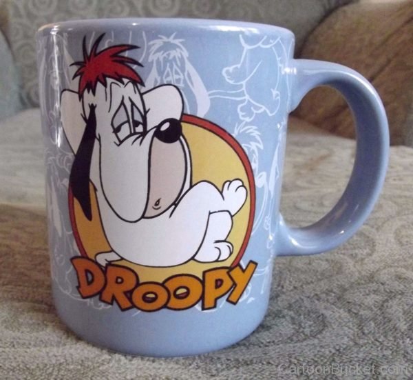 Drophy Dog Image On Cup