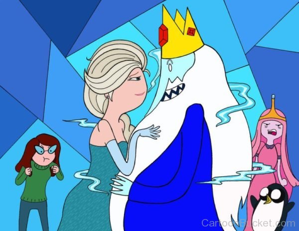 Ice King And Elsa