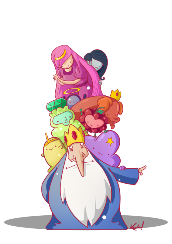 Ice King With Friends