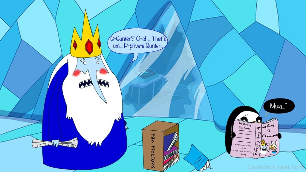 Image Of Ice King And Gunter.