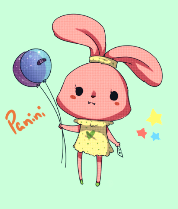 Panini Holding Balloon