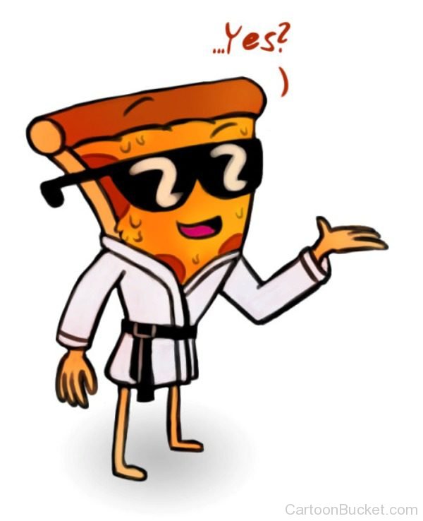 Pizza Steve Wearing Karate Dress