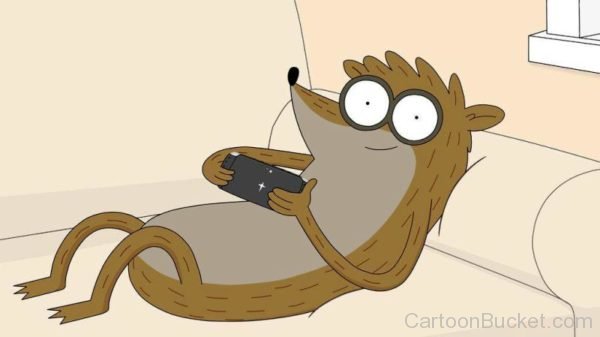 Rigby Holding Phone