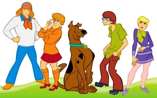 Scooby And His Family Making Faces