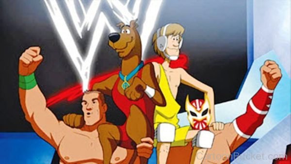 Scooby And Staggy in Wrestling Show