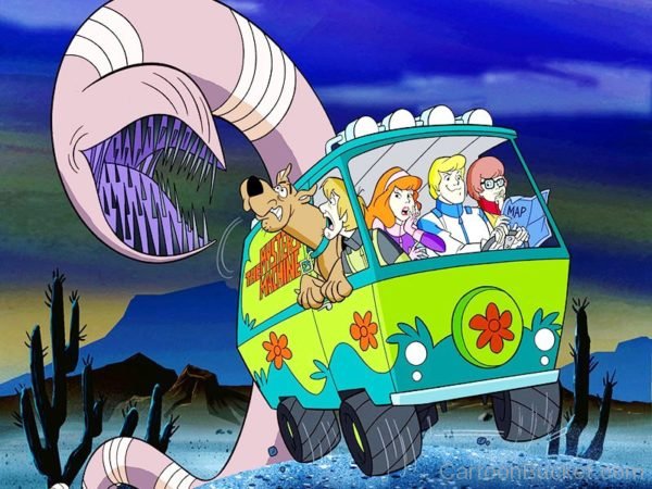 Scooby Doo In Van