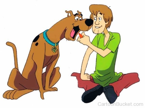 Scooby Eating Something