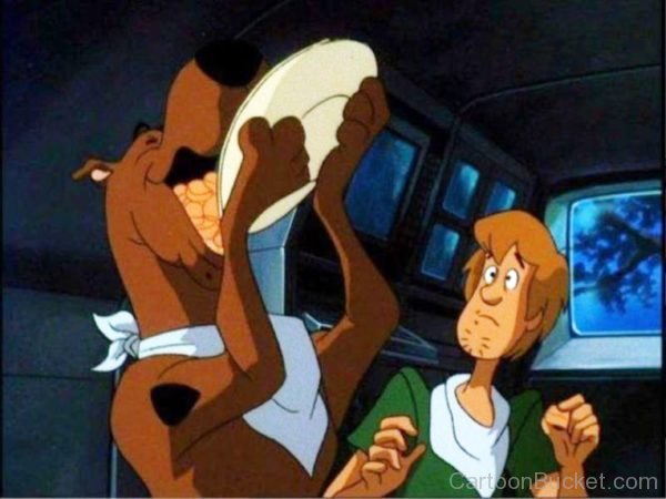 Scooby Eating Something Image