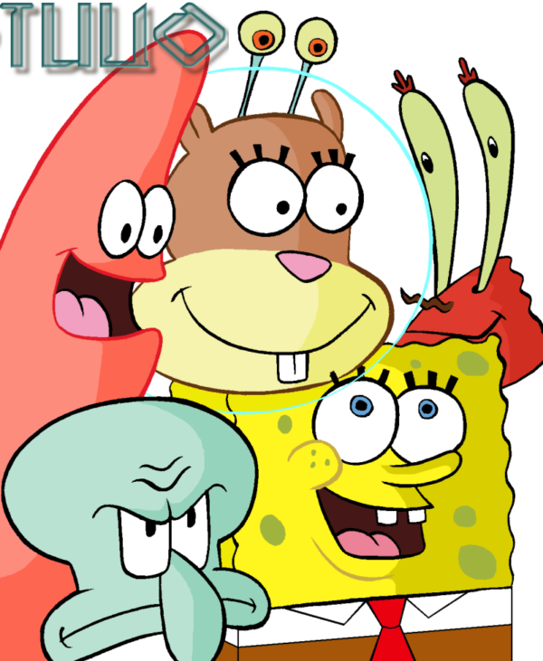 Spongebob And His Friend