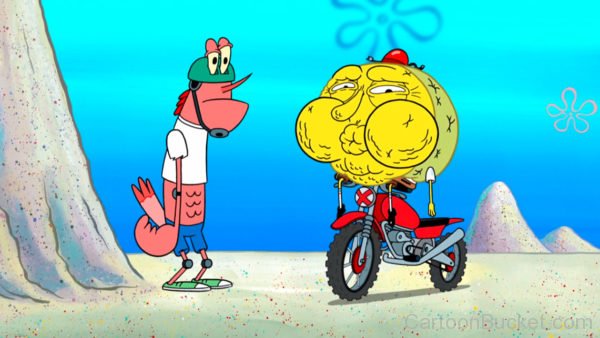 Spongebob   And Mrs Krabs
